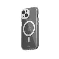 iPhone 15 Cover iGlaze MagSafe Luna Silver