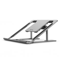 Metro Adjustable & Portable Folding Notebook Stand Space Grey