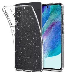 Samsung Galaxy S21 FE Cover Liquid Crystal Glitter Crystal Quartz