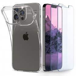 iPhone 13 Pro Max Cover Skærmbeskytter Crystal Pack Crystal Clear