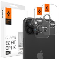 iPhone 14/15/iPhone 14 Plus/15 Plus Kameralinsebeskytter GLAS.tR EZ Fit Optik Pro Crystal Clear 2-pak