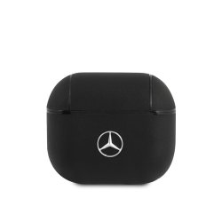 AirPods 3 Cover Metal Logo Sort