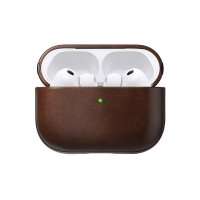 AirPods Pro 3 Cover Modern Leather Case Horween Rustic Brown