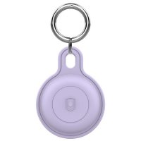 AirTag Holder Keychain Outdoor Lilla