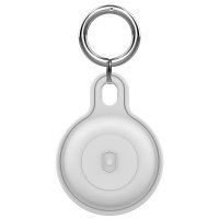 AirTag Holder Keychain Outdoor Hvid