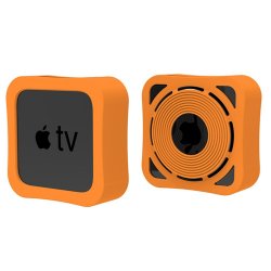 Apple TV 4K 2021 Cover Silikone Orange