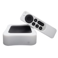Apple TV 4K 2022 Cover Silikone Hvid