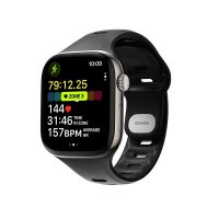 Apple Watch 38/40/41/42mm Armbånd Tempo Band Sort