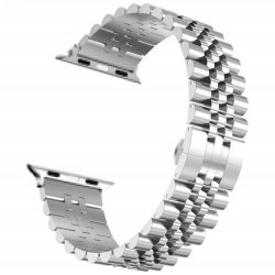 Apple Watch 38/40/41mm Armbånd Rustfrit stål Sølv
