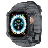 Apple Watch Ultra 49mm Armbånd og Case Rugged Armor Pro Space Crystal