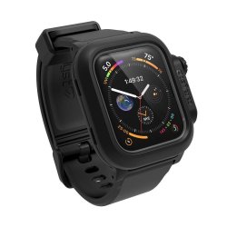 Waterproof Case for 44mm Apple Watch Series 4/5 Stealth Black