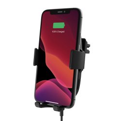 Bilholder BOOST↑CHARGE™ Wireless Car Charger Vent Mount 10W Sort