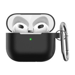 PodSkinz Elevate Series Airpods 3 Skal Silikone Sort