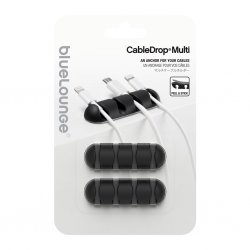 CableDrop Multi Kabelholder 2-pak Sort