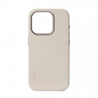 iPhone 15 Pro Cover Leather Backcover Clay