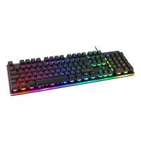 DK220 Gaming -tastaturmembran RGB sort