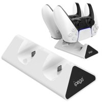 Dobbelt opladningsdock til PS5 controller