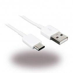 EP-DW700CWE Data- och LaddningsKabel USB till USB Type-C 1.5m Hvid