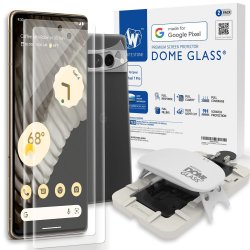 Google Pixel 7 Pro Skærmbeskytter Dome Glass 2-pak