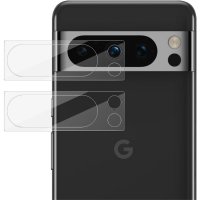 Google Pixel 8 Pro Kameralinsebeskytter i Hærdet Glas 2-pak