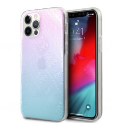iPhone 12 Pro Max Cover 3D Raised Blå