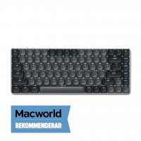 SM1 Slim Mekanisk Bluetooth Tastatur Mørkegrå