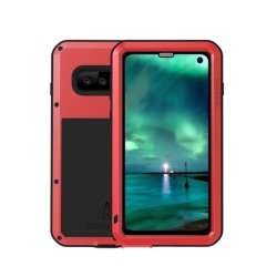 Samsung Galaxy S10 Cover Powerful Case Stötsäkert Vandafvisendet Rød