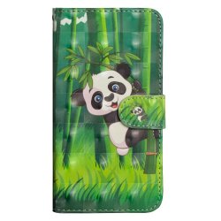 Samsung Galaxy A10 Plånboksetui Motiv Panda på BambuTræd