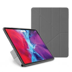 iPad Pro 12.9 2018/2020 Origami Sag Grå