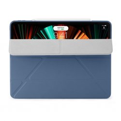 iPad Pro 12.9 2021/2020/2018 Sak Origami No1 Blå
