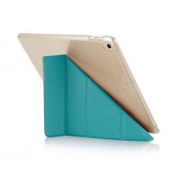 iPad 9.7 2017/2018 Origami Kasse Klar Blå