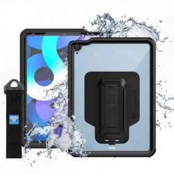 Waterproof case for iPad Air 2020 Black/Clear