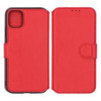 iPhone 11 Etui Udfoldelig Kortholder Rød