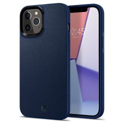 iPhone 12/iPhone 12 Pro Cover Leather Brick Navy