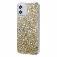 iPhone 12/iPhone 12 Pro Cover Sparkle Series Citrine Gold