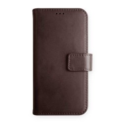 iPhone 12/iPhone 12 Pro Etui Magnet Wallet Unstad Löstagbart Cover Walnut