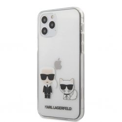 iPhone 12/iPhone 12 Pro Cover Karl & Choupette Transparent Klar