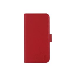 iPhone 12 Pro Max Etui med Kortholder Rød