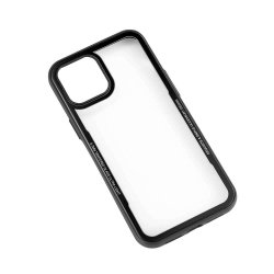 iPhone 12 Pro Max Cover Hærdet Glas Sort