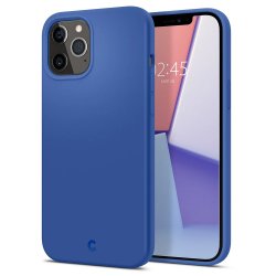 iPhone 12 Pro Max Cover Silikoneei Linen Blue