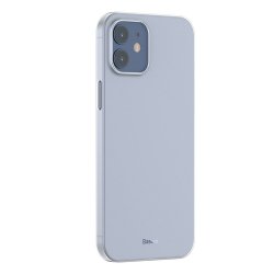iPhone 12 Mini Cover Wing Series Transparent Hvid