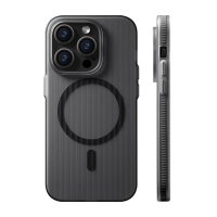 iPhone 13 Pro Max Cover Bølgeplade MagSafe Sort