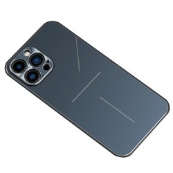 iPhone 13 Pro Max Cover Aluminium Blå