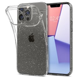 iPhone 13 Pro Max Cover Liquid Crystal Glitter Crystal Quartz