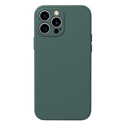 iPhone 13 Pro Max Cover Silikone MagSafe Midnight Green