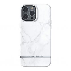 iPhone 13 Pro Max Cover White Marble