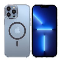 iPhone 13 Pro Max Cover TPU MagSafe Grå