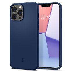 iPhone 13 Pro Cover Silicone Fit Navy Blue