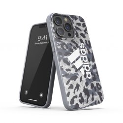 iPhone 13 Pro Cover Snap Case Leopard Grå