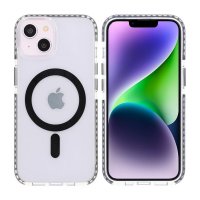 iPhone 13/iPhone 14 Cover Stødabsorberende MagSafe Sort